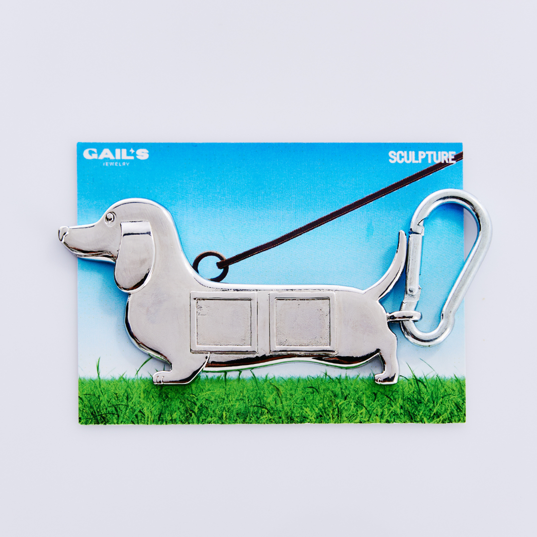 Daschund Key Chain