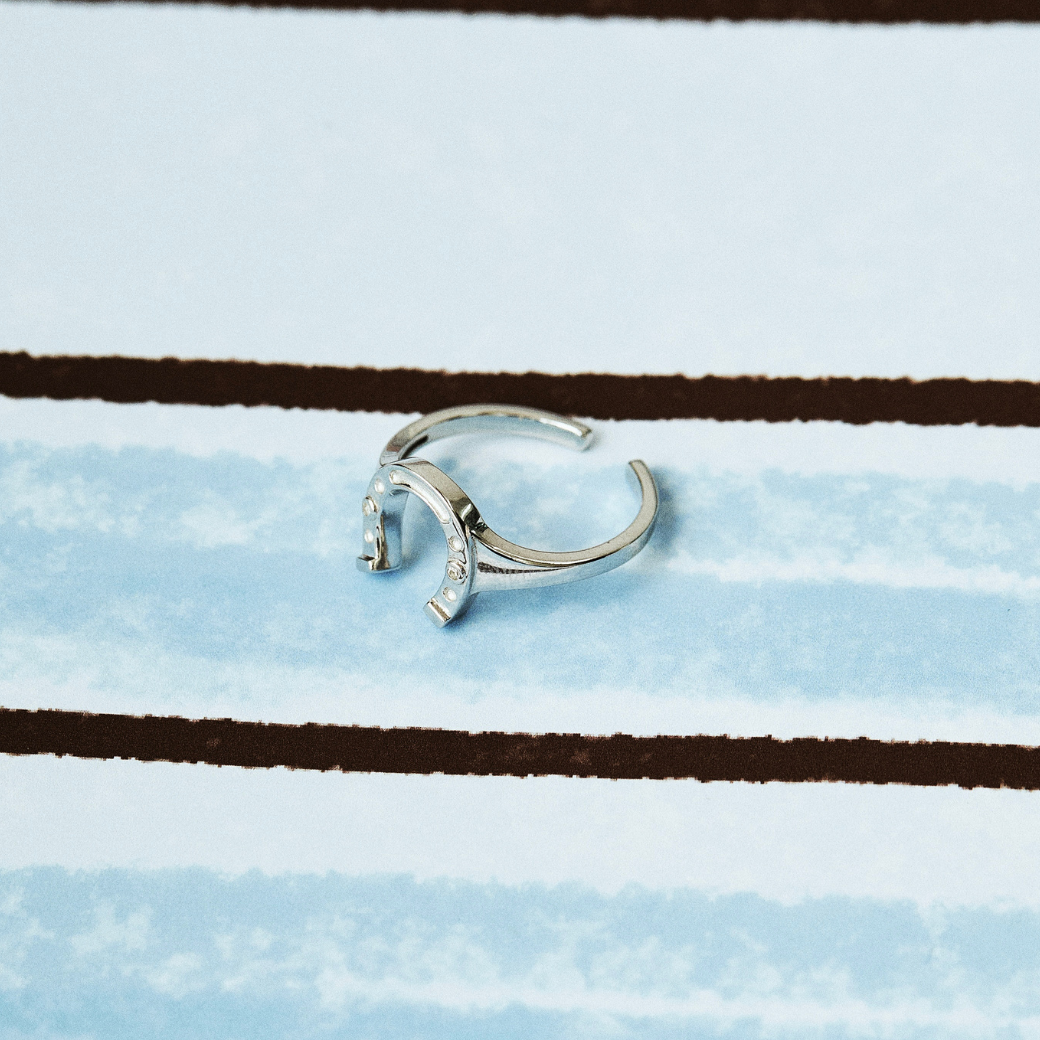 Lucky Rodeo Horseshoe Ring