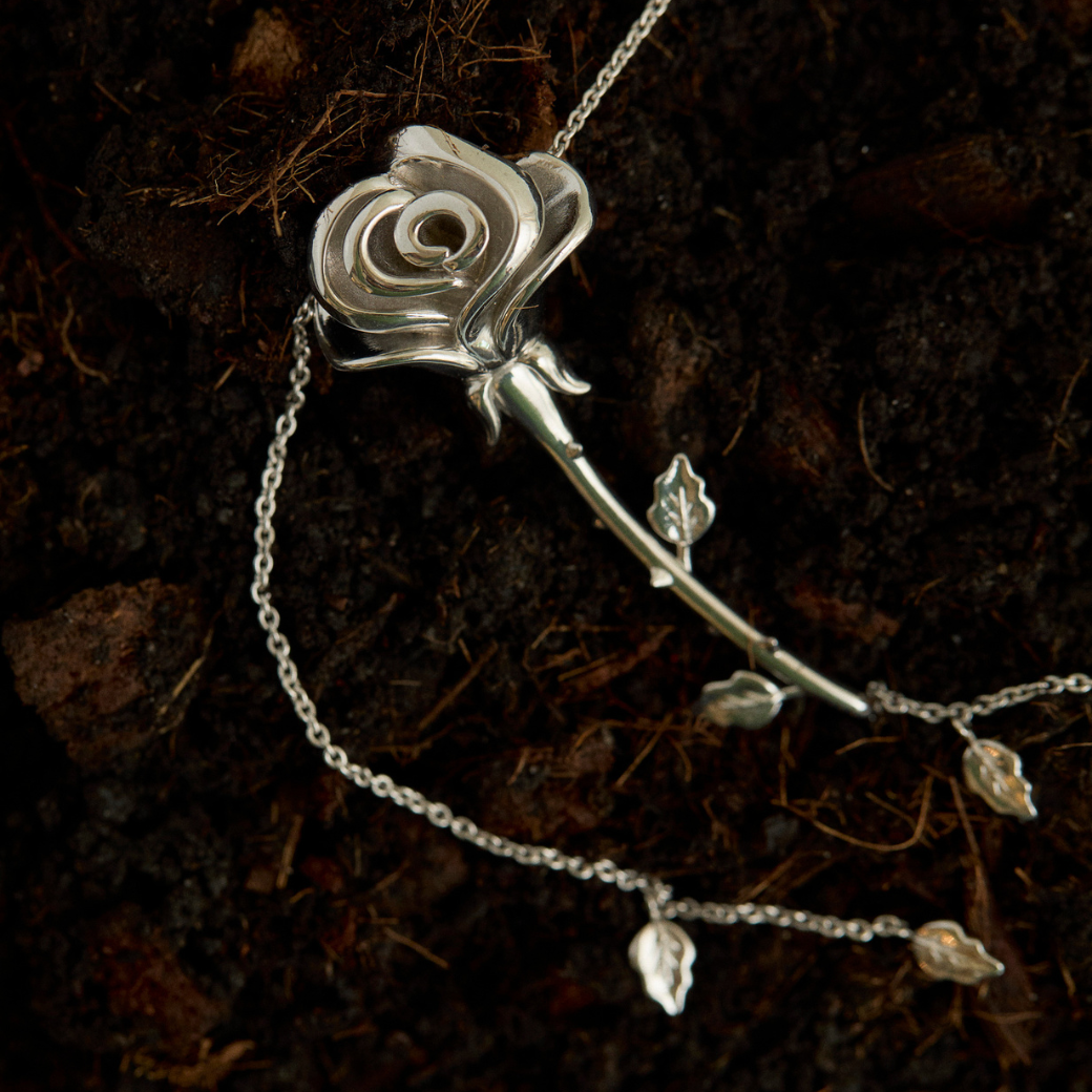 Rosy Rose Necklace PREORDER