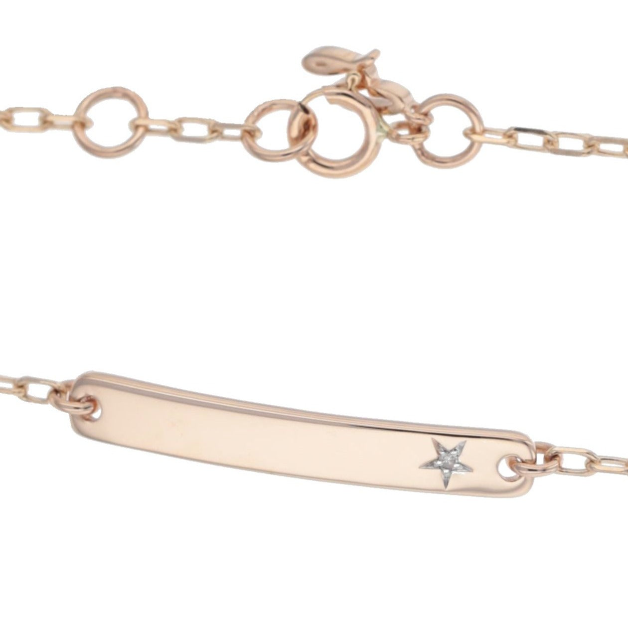 Star Diamond Bar Bracelet