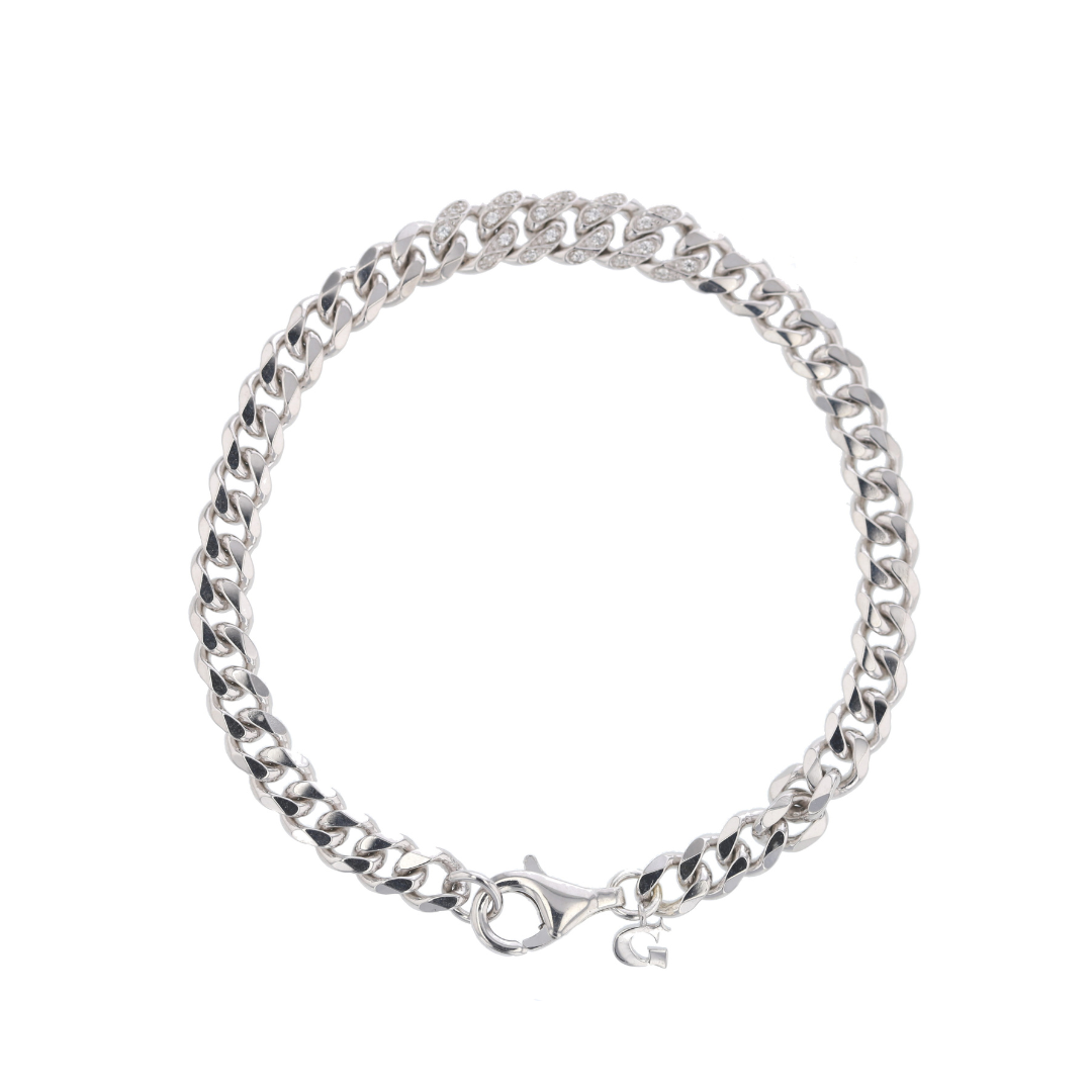 Curb Diamond Bracelet