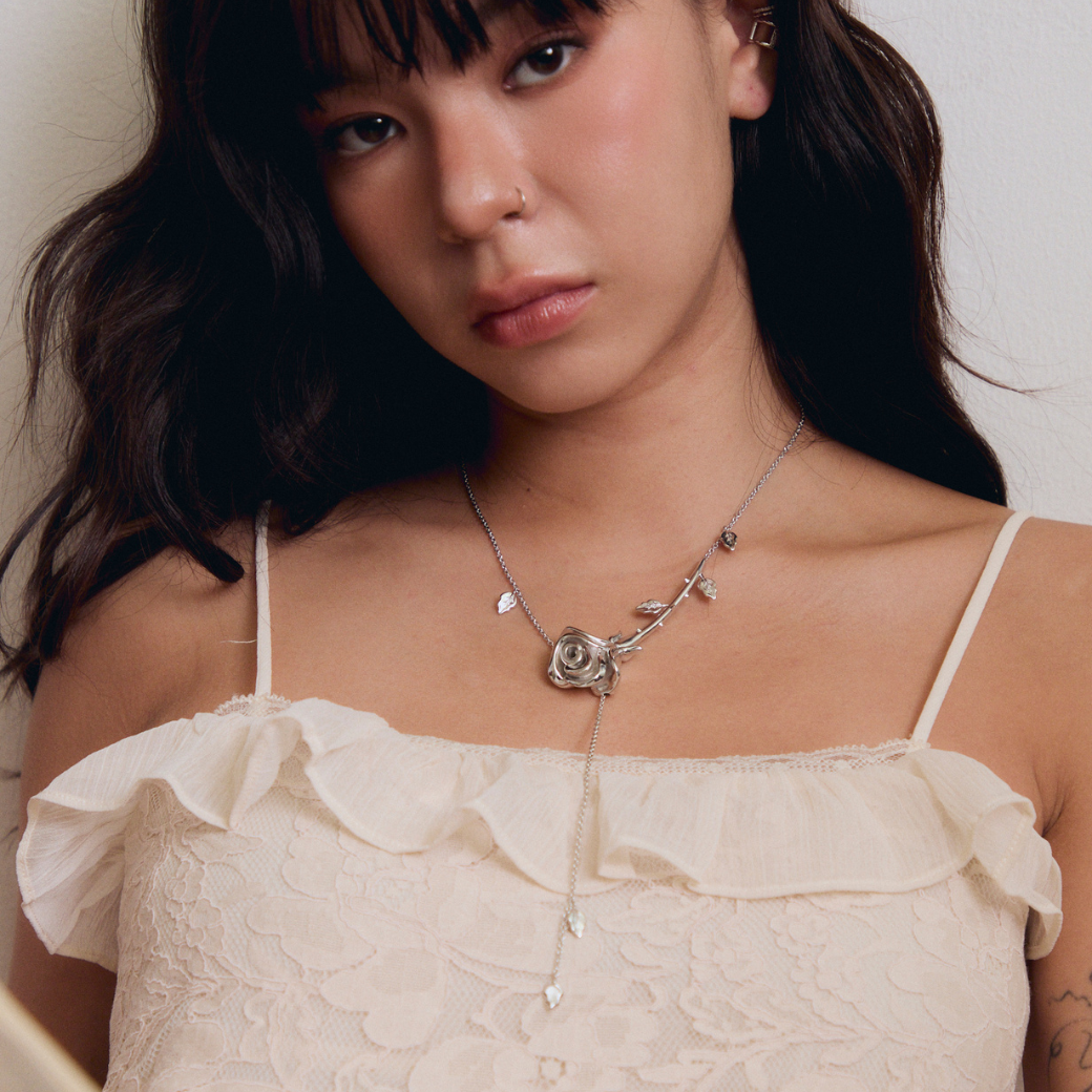 Rosy Rose Necklace PREORDER