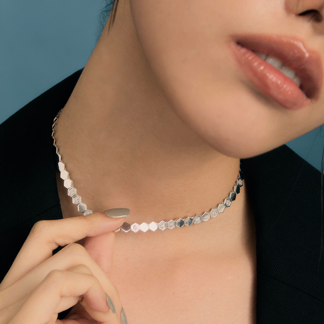 Honeycomb Necklace