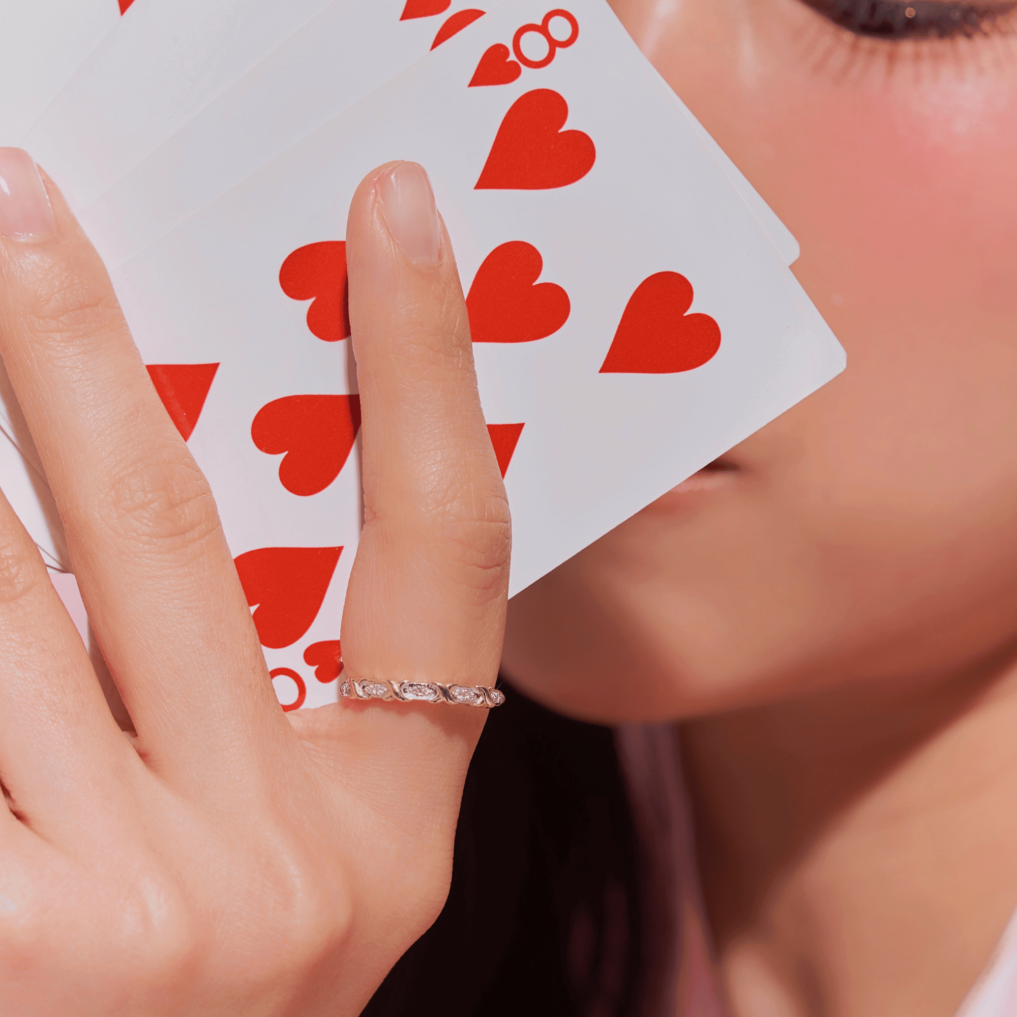 Hug and Kiss Ring