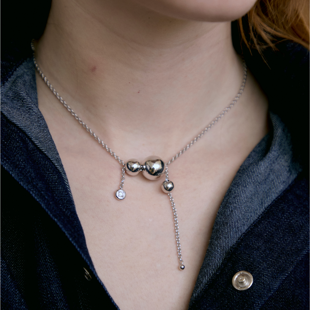 Double Bubble Necklace