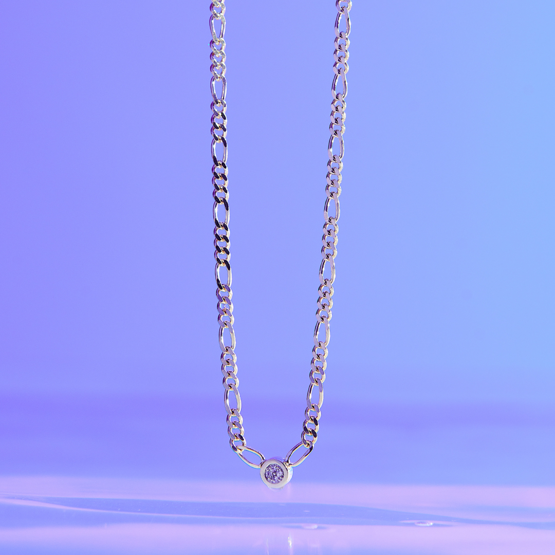 Diamond Figaro Necklace