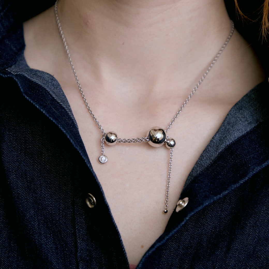 Double Bubble Necklace