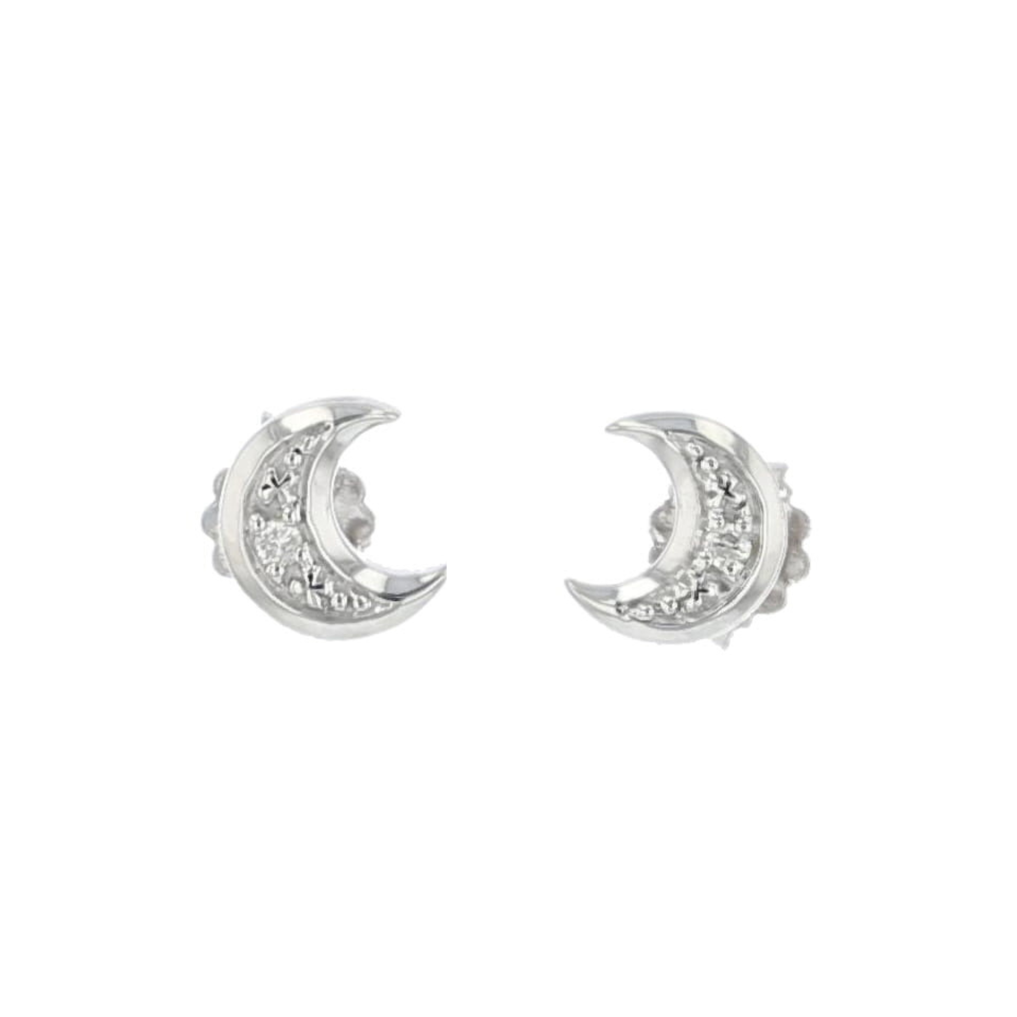 Moon Crescent Studs