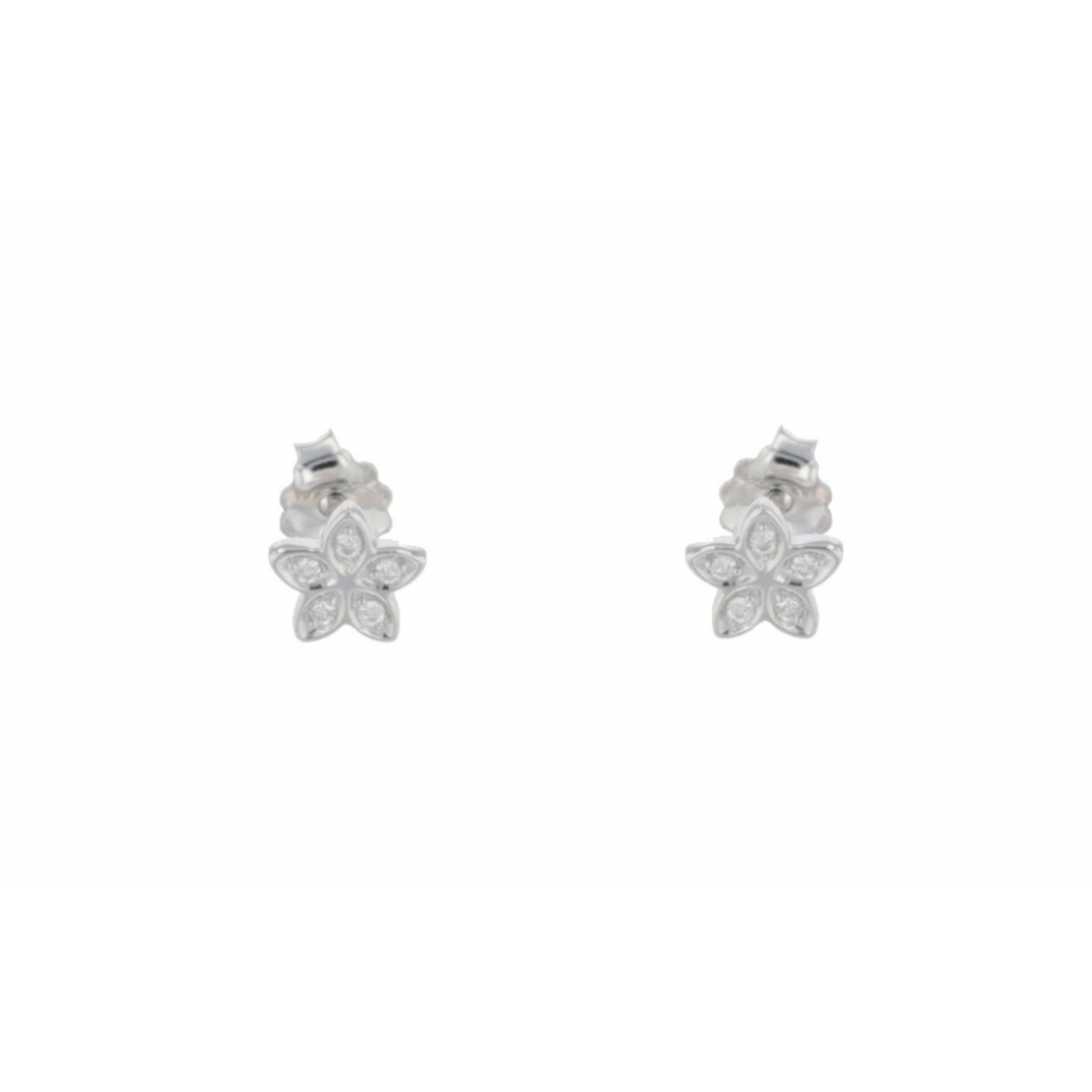 Forget Me Not Flower Stud