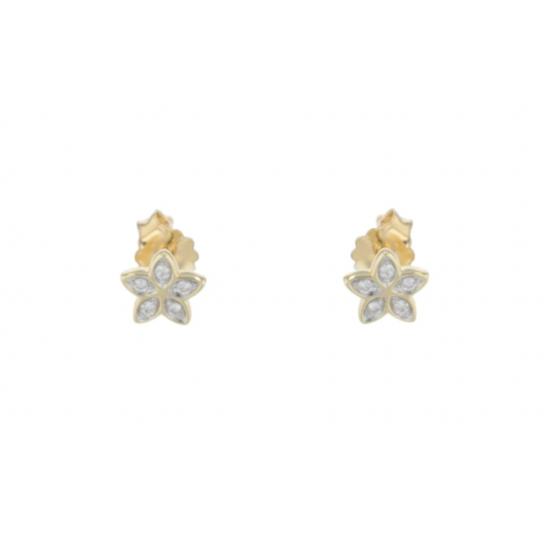 Forget Me Not Flower Stud