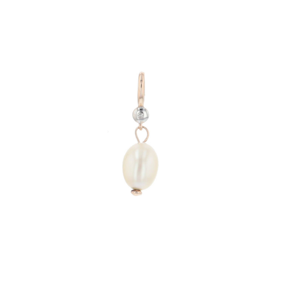 Oval Pearl Pendant