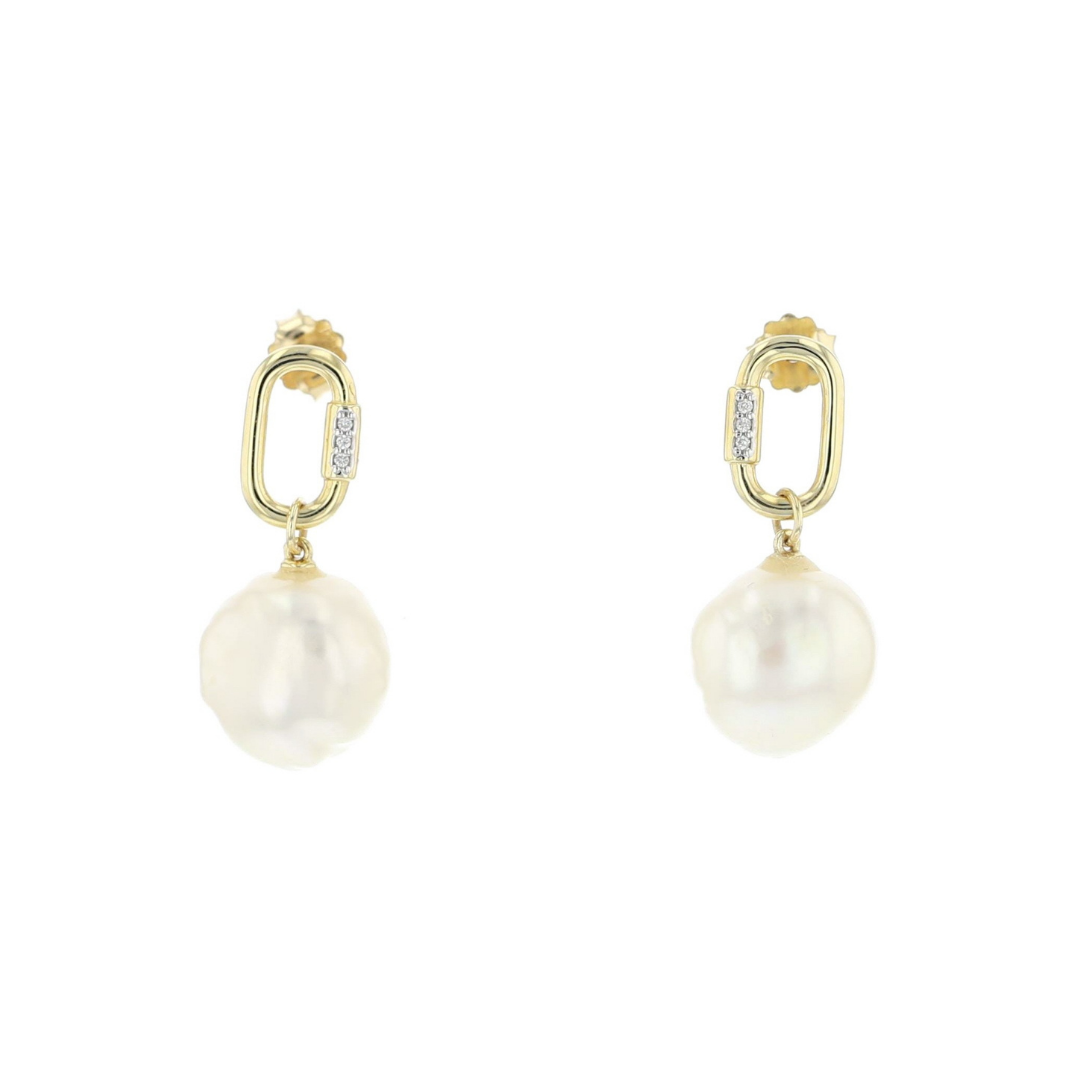 Baroque Pearl Earrings